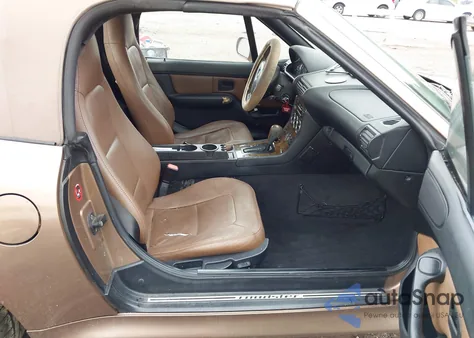 2000 BMW Z3 2.3 from USA, damaged, VIN WBACH9344YLG18280